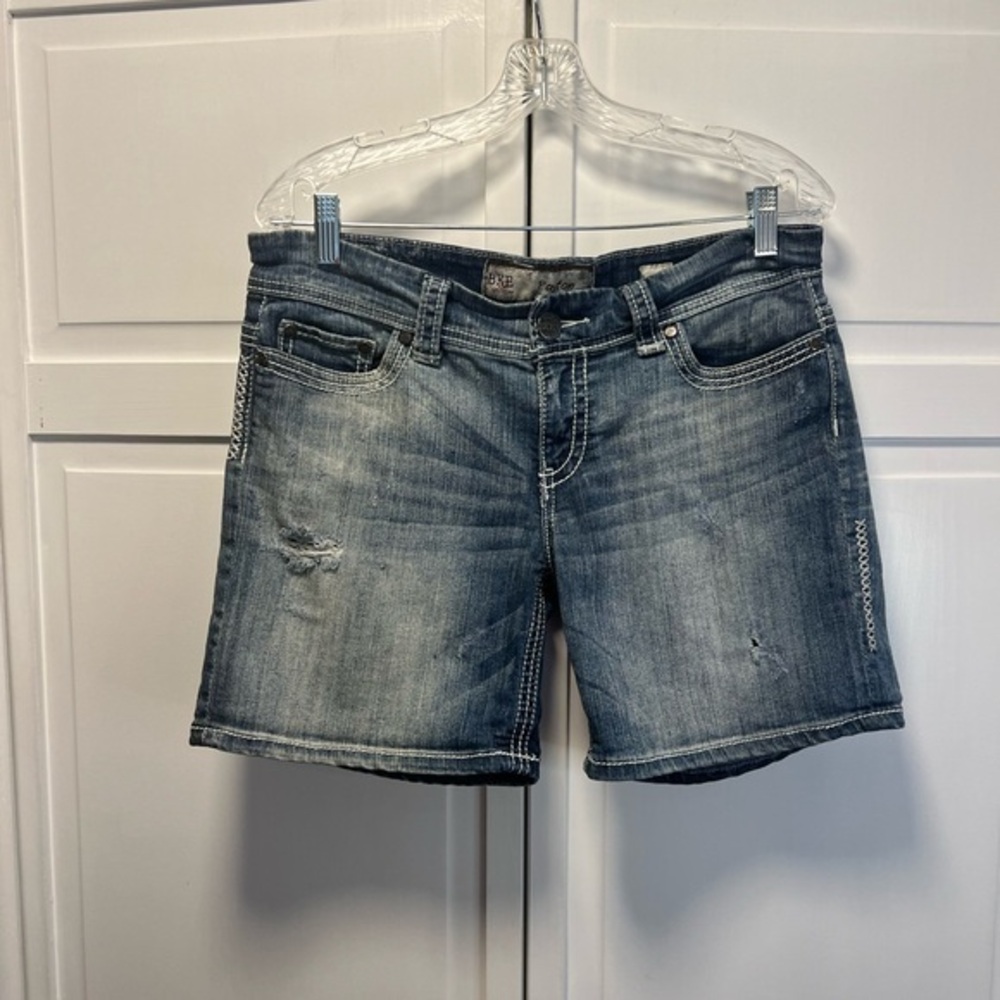 BKE Denim Payton Jean Shorts Size Women’s 30 Color Blue